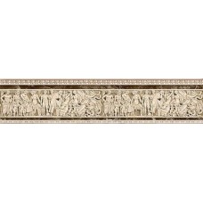 Бордюр 11x50 Emperador коричневый (рим) 